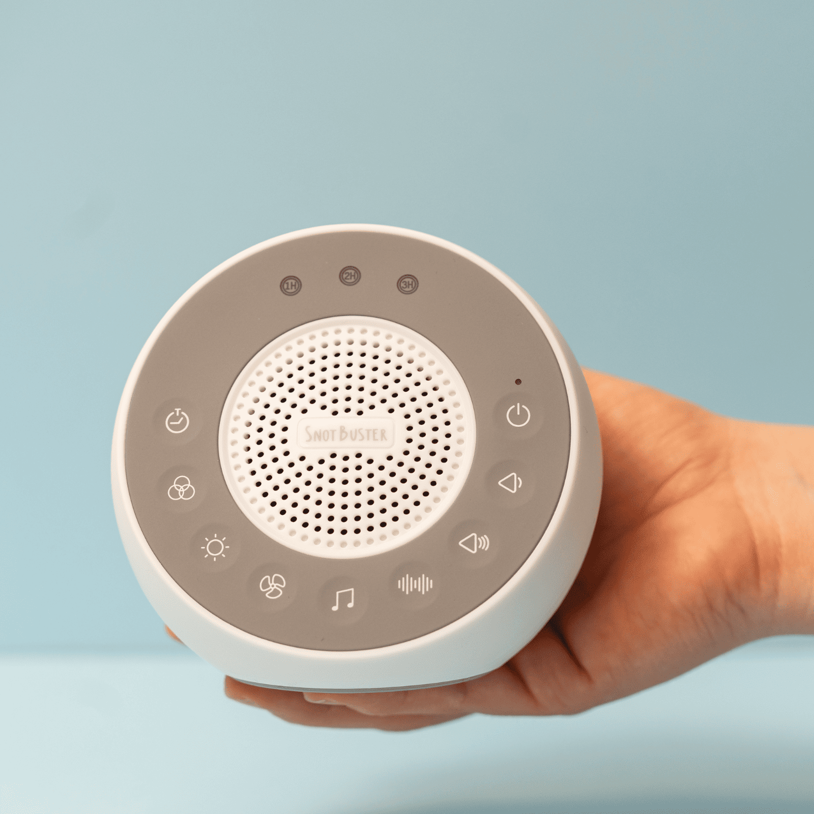 Natlampe med White Noise Speaker