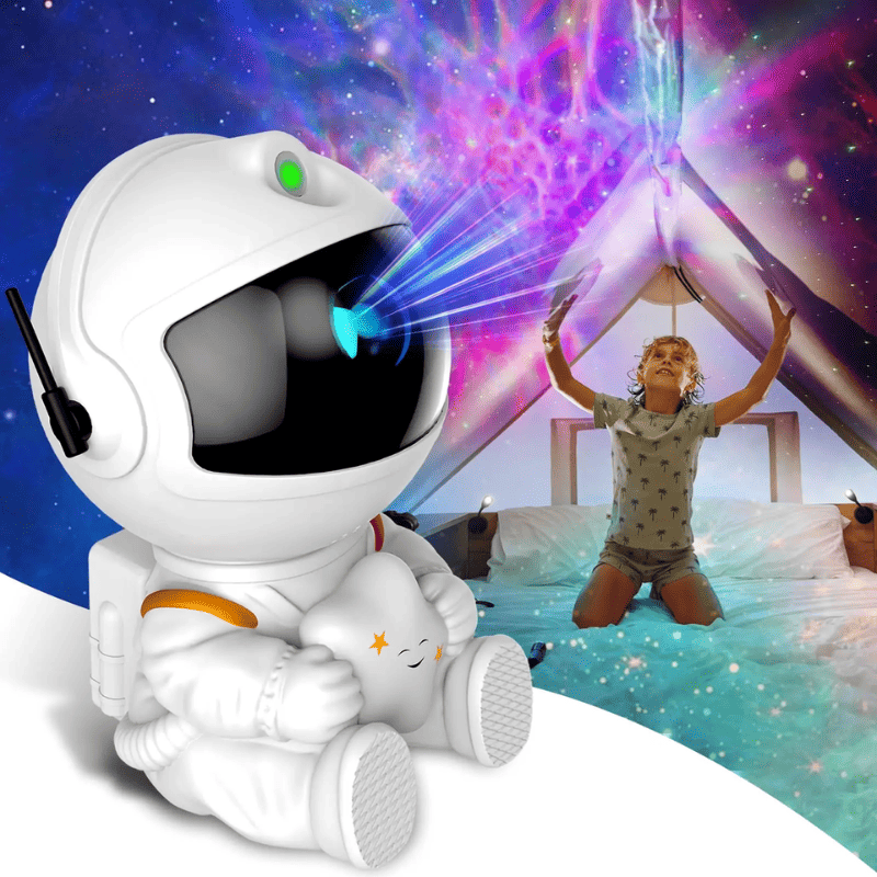 Astronaut stjernehimmel projektor